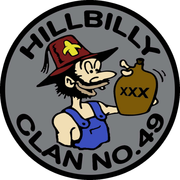 Hillbilly Guys Logo Sticker